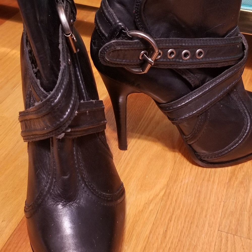 Maxstudio leather Booties - Picture 3 of 7